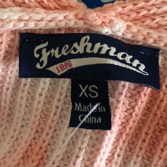 NWT Freshman Cotton Tie Dye knitted sweater - Picture 4 of 7